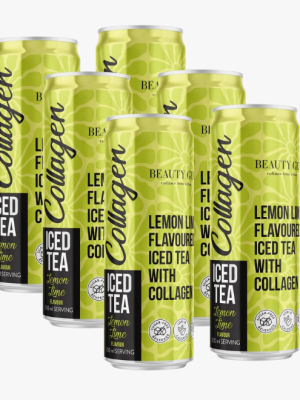 Collagen Lemon Lime Iced Tea 6-pack