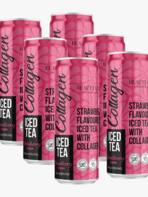 Collagen Strawberry Iced Tea 6-Pack