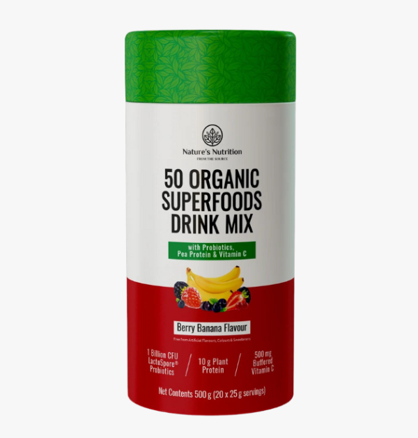 50 Organic Superfoods Drink Mix