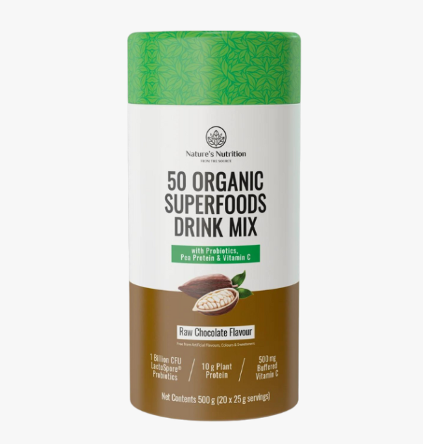 50 Organic Superfoods Drink Mix