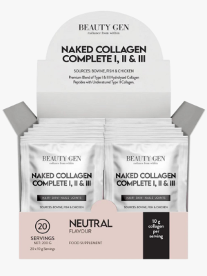 Naked Collagen Complete I, II & III Box