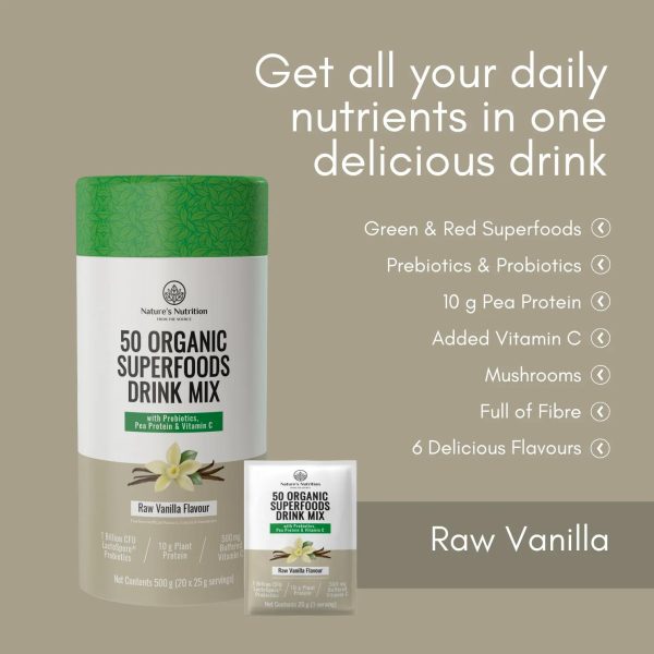 50 Organic Superfoods Drink Mix